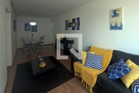 Sala de Estar e Jantar de apartamento para alugar com 2 quartos, 87m² em Vila Belmiro, Santos