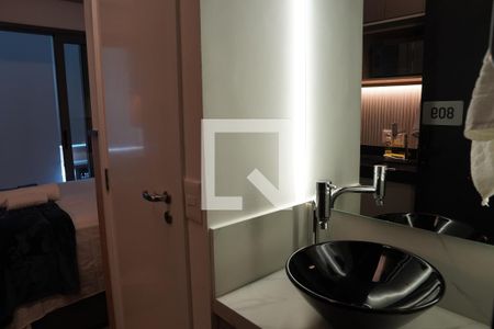 Banheiro de kitnet/studio para alugar com 1 quarto, 19m² em Jardim Paulista, São Paulo