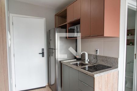 Studio para alugar com 32m², 1 quarto e sem vaga Studio para alugar com 32m², 1 quarto e sem vagaCozinha