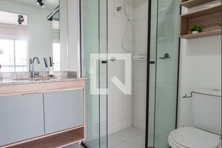 Studio para alugar com 32m², 1 quarto e sem vaga Studio para alugar com 32m², 1 quarto e sem vagaBanheiro