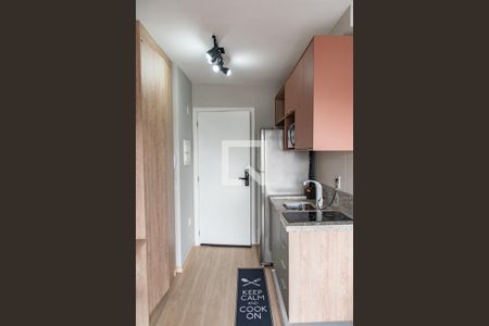 Studio para alugar com 32m², 1 quarto e sem vaga Studio para alugar com 32m², 1 quarto e sem vagaCozinha