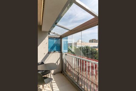 Sacada de kitnet/studio para alugar com 1 quarto, 25m² em Indianópolis, São Paulo