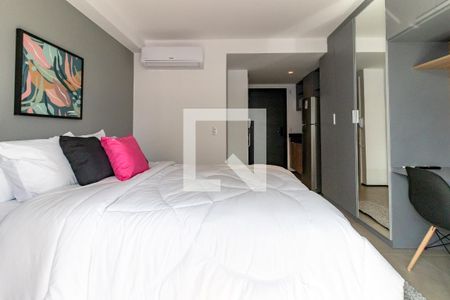 Studio de kitnet/studio para alugar com 1 quarto, 25m² em Indianópolis, São Paulo