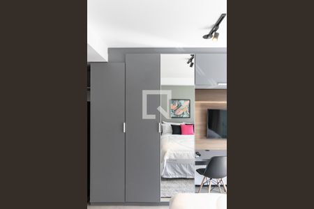 Studio de kitnet/studio para alugar com 1 quarto, 25m² em Indianópolis, São Paulo