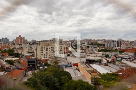 Vista Sala de apartamento à venda com 3 quartos, 65m² em Azenha, Porto Alegre