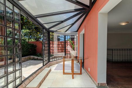 Varanda da Sala de casa à venda com 4 quartos, 460m² em Jardim Leonor, São Paulo
