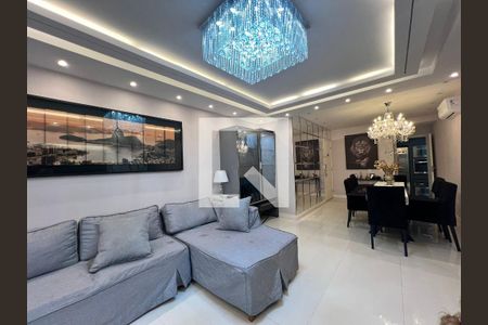 Sala de apartamento para alugar com 4 quartos, 160m² em Barra da Tijuca, Rio de Janeiro