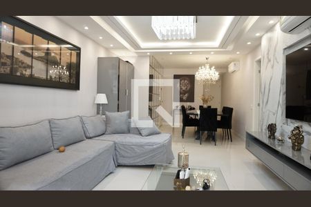 Sala de apartamento para alugar com 4 quartos, 160m² em Barra da Tijuca, Rio de Janeiro