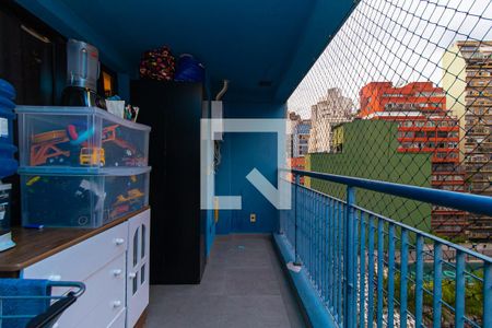 Varanda de kitnet/studio à venda com 1 quarto, 35m² em Bela Vista, São Paulo