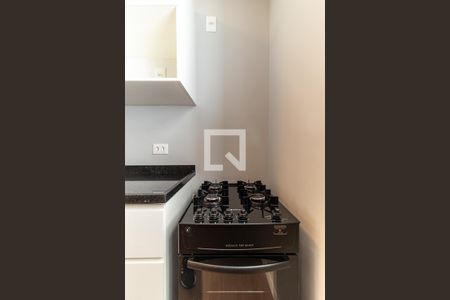 Cozinha de apartamento para alugar com 1 quarto, 25m² em Vila Buarque, São Paulo