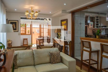 Sala de casa de condomínio à venda com 3 quartos, 230m² em Tristeza, Porto Alegre