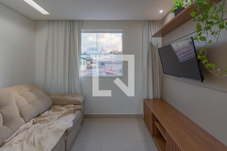 Sala de apartamento para alugar com 2 quartos, 45m² em Santa Branca, Belo Horizonte