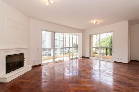 Sala de apartamento para alugar com 4 quartos, 167m² em Moema, São Paulo