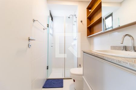 Apartamento para alugar com 69m², 2 quartos e 2 vagas Apartamento para alugar com 69m², 2 quartos e 2 vagasBanheiro da Suíte