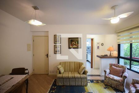 Sala de apartamento à venda com 1 quarto, 47m² em Vila Andrade, São Paulo
