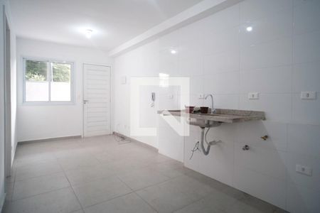 Sala/Cozinha de apartamento à venda com 2 quartos, 40m² em Parque Paineiras, São Paulo