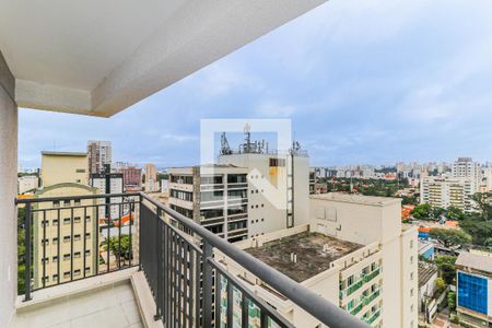 Varanda de apartamento para alugar com 1 quarto, 27m² em Santo Amaro, São Paulo