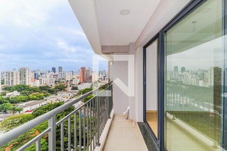 Varanda de apartamento para alugar com 1 quarto, 27m² em Santo Amaro, São Paulo