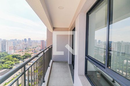 Varanda de apartamento para alugar com 1 quarto, 33m² em Santo Amaro, São Paulo