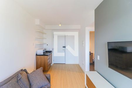 Sala de apartamento à venda com 1 quarto, 33m² em Santo Amaro, São Paulo