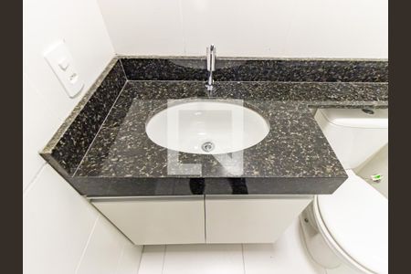 Banheiro da Suíte de apartamento para alugar com 1 quarto, 25m² em Vila Claudia, São Paulo
