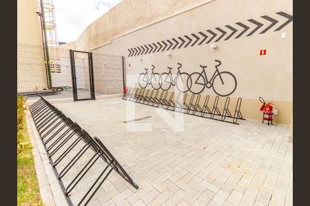 Área comum - Bicicletario de apartamento para alugar com 1 quarto, 25m² em Vila Claudia, São Paulo