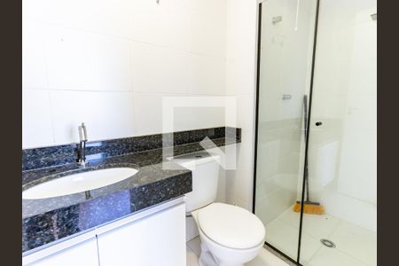Banheiro da Suíte de apartamento para alugar com 1 quarto, 25m² em Vila Claudia, São Paulo