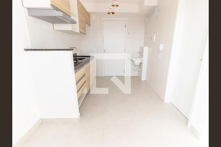 Sala/Cozinha de apartamento para alugar com 1 quarto, 25m² em Vila Claudia, São Paulo