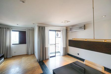 Sala de estar de apartamento para alugar com 1 quarto, 60m² em Tatuapé, São Paulo