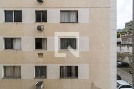 Vista da Sala de apartamento à venda com 3 quartos, 53m² em Jardim América, Rio de Janeiro