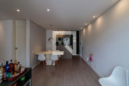 Sala de apartamento para alugar com 2 quartos, 64m² em Jardim Monte Kemel, São Paulo