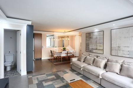 sala  de apartamento para alugar com 3 quartos, 105m² em Vila Andrade, São Paulo