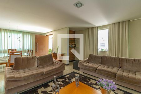 Sala de casa à venda com 4 quartos, 1000m² em Trevo, Belo Horizonte