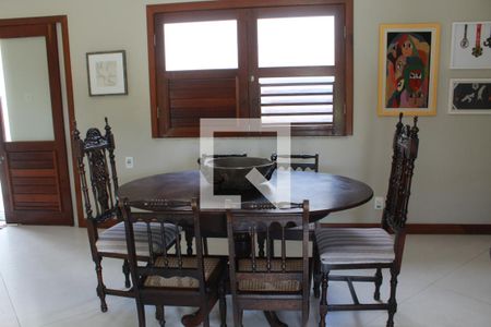 Sala de Jantar de casa de condomínio para alugar com 4 quartos, 500m² em Patamares, Salvador