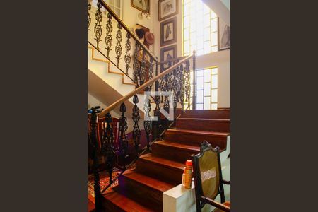 Escada de casa de condomínio à venda com 4 quartos, 3590m² em Itanhangá, Rio de Janeiro