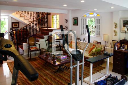 Sala 1 de casa de condomínio à venda com 4 quartos, 3590m² em Itanhangá, Rio de Janeiro