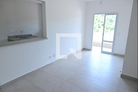 Sala de apartamento para alugar com 2 quartos, 66m² em Canto do Forte, Praia Grande