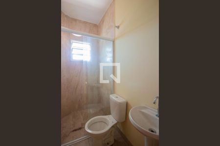 Casa de condomínio para alugar com 64m², 1 quarto e sem vagaBanheiro