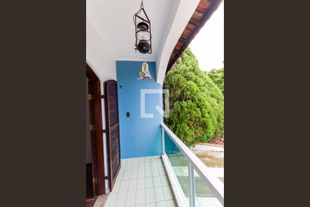Varanda da Suíte  de casa para alugar com 3 quartos, 180m² em Parque Capuava, Santo André