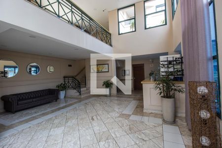 Apartamento à venda com 96m², 3 quartos e 3 vagasHall social