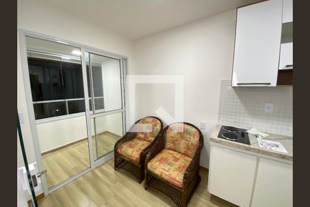 Sala/Cozinha de kitnet/studio para alugar com 1 quarto, 30m² em Amaralina, Salvador