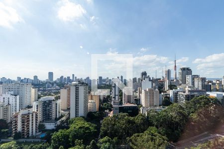 Vista da Varanda de apartamento à venda com 2 quartos, 118m² em Cerqueira César, São Paulo