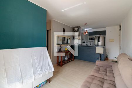 Sala de apartamento à venda com 3 quartos, 64m² em Vila Praia, São Paulo