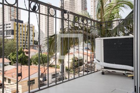 Varanda da Sala de apartamento à venda com 2 quartos, 64m² em Vila Clementino, São Paulo