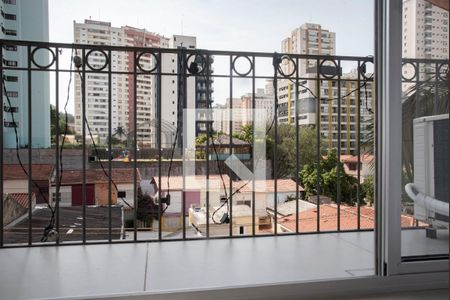 Varanda da Sala de apartamento à venda com 2 quartos, 64m² em Vila Clementino, São Paulo