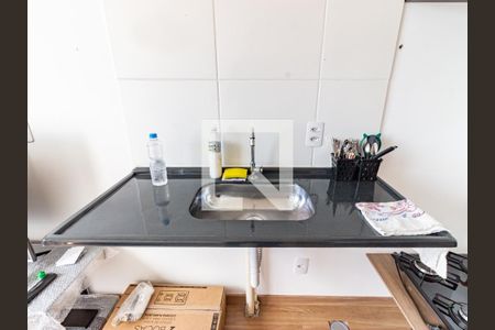 Sala/Cozinha de apartamento à venda com 1 quarto, 24m² em Belenzinho, São Paulo