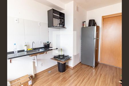 Sala/Cozinha de apartamento à venda com 1 quarto, 24m² em Belenzinho, São Paulo