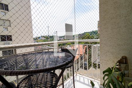 Varanda da Sala  de apartamento à venda com 3 quartos, 80m² em Fonseca, Niterói