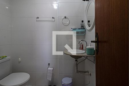 banheiro social de apartamento à venda com 2 quartos, 74m² em Vila das Merces, São Paulo