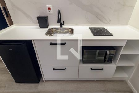 Studio para alugar com 25m², 1 quarto e 1 vagaCozinha